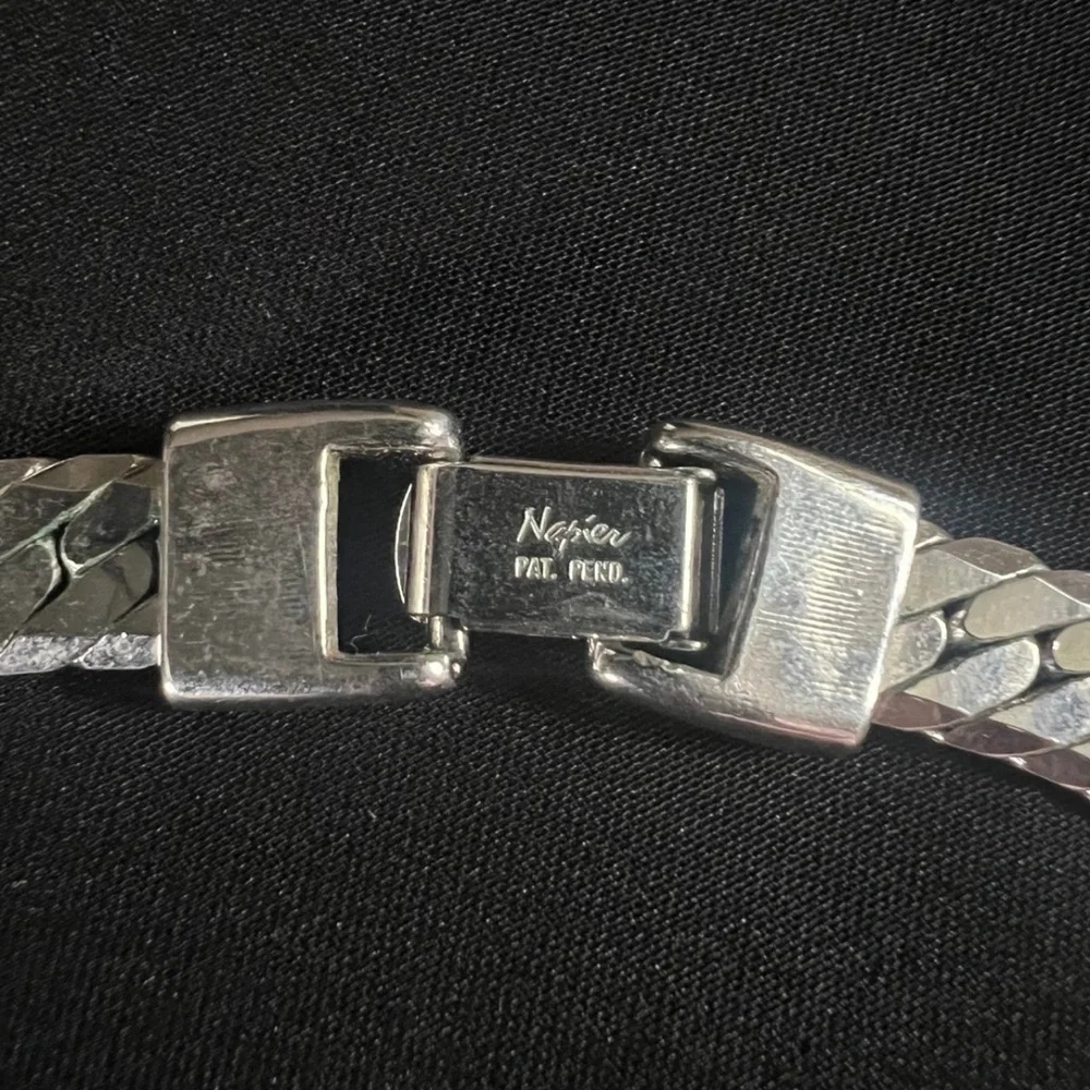 Vintage Napier Chain Necklace - Picture 3 of 5